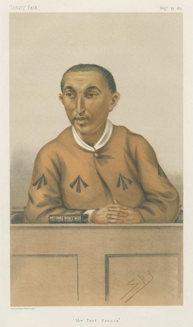 Ein Mann in weißem Hemd und dunkler Hose sitzt an einem Tisch und schaut ernst, mit dem Text "Die Turf-Betrugsfälle" unten im Bild.